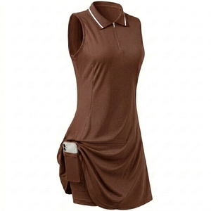 Custom Breathable <b>Table</b> Tennis Lacrosse Women Golf Tennis Style Dress Soft Stretch Athletic Wear - Product Image 1