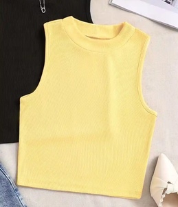 Ropa al por mayor para uso diario, esencial para adolescentes, estilo veraniego, corte ajustado, se adapta al cuerpo, perfecto para ocasiones informales, básico pero de alta calidad. - Product Image 3
