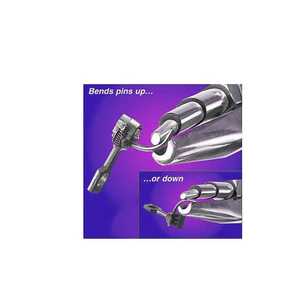 Alicates para Hacer Bucles de Alambre, Mandíbula Inferior Cóncava, Acero Inoxidable Pulido, Herramienta para Hacer Joyas, 5.51 Pulgadas, Zetomed Pro - Product Image 6