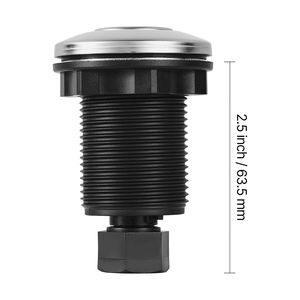Kit Interruttore ad Aria da 2.5 Pollici in Acciaio Inossidabile Lucidato per Dissipatore di Rifiuti Alimentari, Pulsante ON/OFF, Spina UK/US - Product Image 2