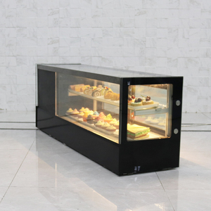 Vitrine réfrigérée commerciale à bord droit, surélevée, avec étiquette personnalisée, pour la présentation d'aliments, <span class=keywords><strong>réfrigérateur</strong></span> pour sushi - Product Image 6