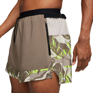 กางเกงขาสั้นออกกำลังกายผู้ชายขายส่ง คุณภาพสูง ผลิตจากโพลีเอสเตอร์/ผ้าฝ้าย แห้งเร็ว กันน้ำ เอวยางยืด สีพื้น - Product Image 3