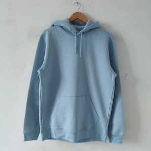 Sudaderas con Capucha de Invierno Azul Claro de la Mejor Calidad, Diseño Personalizado, para Hombre y Mujer, al por Mayor, de Forro Polar Térmico, Transpirable, con Cremallera, Antiencogimiento - Product Image 1