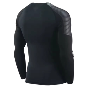 Camiseta de Compresión Personalizada |   Camiseta Deportiva Ligera de Manga Larga con Protección UPF50+ Anti-UV |   Rendimiento en la Carrera en el Gimnasio - Product Image 2