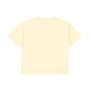 T-shirts décontractés surdimensionnés à col rond en tissu éponge 100% coton pour hommes avec épaules tombantes et manches courtes - Product Image 6