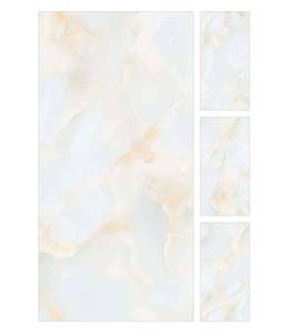 Azulejos de Porcelana Pulida FEDRIC MUD LIGHT First Choice Onyx 24x48, Superficie Brillante, Azulejos Vitrificados, Apartamento Moderno, Cerámica Novac - Product Image 4