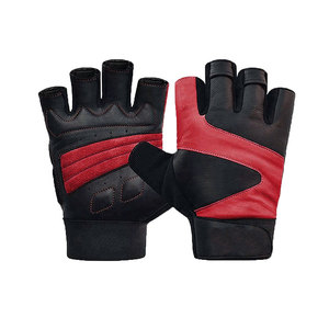 <b>Half</b> Finger Gym Gloves Weight Lifting Workout Gloves with Wrist Support Anti <b>Slip</b> Palm Fitness Training Gloves OEM - Product Image 3