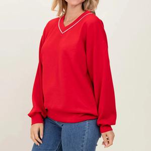 Sudadera con Capucha para Hombre, Cuello en V, de Forro Polar No Tejido, Resistente al Viento, Ecológica, de Algodón, con Logotipo Bordado en la Parte Delantera, de Secado Rápido y Transpirable, Venta al Por Mayor - Product Image 5