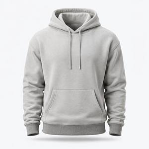 Sudadera con Capucha para Hombre, Estilo Vintage, Lavado Ácido, 50% Algodón, Hombros Caídos, Talla Grande, Ecológica, 370g, OEM ODM - Product Image 1