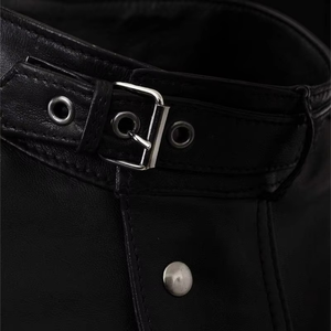 Nouvelles vestes en cuir pour hommes, style décontracté, hiver, motard, design de créateur, veste de mode pour l'extérieur, cuir de qualité supérieure - Product Image 4