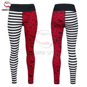 Leggings pour femmes grandes tailles, effet push-up, personnalisables, impression numérique, taille haute, pour fabricants de vêtements sous marque privée - Product Image 1
