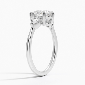 BOJ <b>Ring</b> 0106 Pear Cut 925 <b>Silver</b> Kite Prong Setting <b>Solitaire</b> Diamond <b>Ring</b> 2ct D Color VVS1 Moissanite GRA Certified Sale - Product Image 2