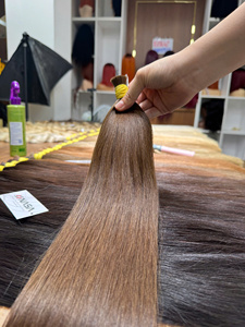 ผมแท้เวียดนามจาก NASA HAIR VIETNAM ฮานอย 100% รับรองคุณภาพ ผมต่อแบบเส้นใหญ่ หนาทั้งเส้น สีอ่อน รับทำโลโก้ตามสั่ง จัดส่งทั่วโลก - Product Image 6