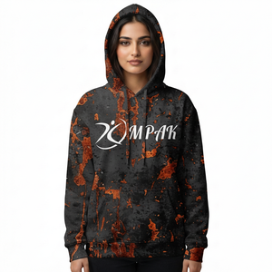 เสื้อฮู้ดดี้โอเวอร์ไซส์สไตล์ลำลองสำหรับทุกเพศ พร้อมลายพิมพ์ซับลิเมชั่นคุณภาพสูง สำหรับคอลเลคชั่นสตรีทแวร์ - Product Image 1