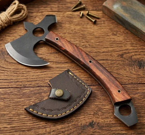 Hache tactique artisanale, hache à pointe pleine longueur personnalisée, outil de camping et de survie en plein air, cadeau d'anniversaire personnalisé - Product Image 5