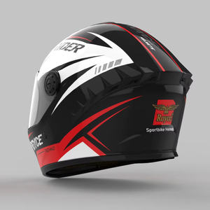 Casco integral fabricado en Vietnam XH04 ROYCE ABS visera abierta estilo clásico certificado DOT tamaño XL condición OEM nuevo - Product Image 4
