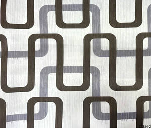 Vente en gros de rideaux de fenêtre de haute qualité, embrasses de plafond en corde personnalisables avec motif imprimé géométrique occultant - Product Image 1