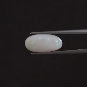 Opale blanche naturelle 100% naturelle, 3,06 carats, taille ovale, haute qualité, certifiée IGI, avec traitement par cire/huile, vente en gros, bijoux fins - Product Image 1
