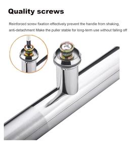 Stainless Steel Modern Ambidextrous <b>Door</b> <b>Pull</b> <b>Handle</b> SS 202/304 Glass <b>Door</b> Heavy Duty Entrance Bulk Wholesale Export - Product Image 3