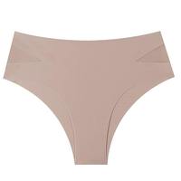 Nueva Llegada: Bragas Sin Costuras de Cintura Media para Mujer, Negras, Tejidas, Transpirables, de Alta Calidad, Diseño Personalizado, Servicio OEM