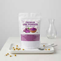 Poudre d'Ube de Haute Qualité Qualité Alimentaire Farine d'Igname Violette Saveur Sucrée Base pour Desserts et Sauces 1kg