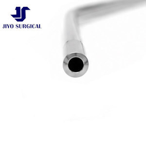 Cánula de Succión e Irrigación Laparoscópica Manual de Acero Inoxidable de Primera Calidad, Punta Angulada, Reutilizable, Tubo Aspirador Endoscópico Quirúrgico - Product Image 4
