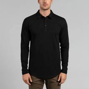 Empresa de fabricación de polos de alta calidad, logotipo personalizado, ropa de golf de manga larga, polos para hombre, polos de golf para adultos - Product Image 4