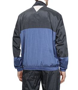 Chaqueta Cortavientos Deportiva Impermeable de Talla Grande al por Mayor, Chaqueta de Nailon Personalizada con Capucha Transpirable para Hombre, Bloques de Color - Product Image 2