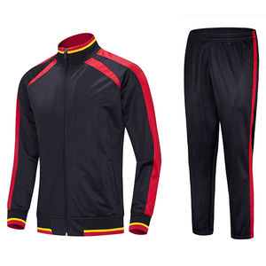 Conjunto Deportivo de Felpa Reflectante para Hombre, Talla XXL, Diseño Personalizado con Logotipo, Chaqueta con Cremallera y Pantalones, 2 Piezas, Transpirable, Primavera 2026 - Product Image 3