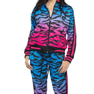 Conjunto Deportivo de 2 Piezas para Mujer, Sudadera con Capucha y Pantalones Ajustados, de Felpa, Poliéster/Algodón, para Gimnasio, Viajes, Correr, Moda Casual - Product Image 6