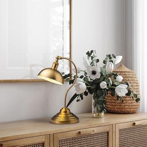 โคมไฟตั้งโต๊ะทองเหลืองแท้คุณภาพพรีเมียมพร้อมฐานหนัก สำหรับโครงการโรงแรมและที่อยู่อาศัย - Product Image 2