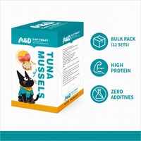 Nourriture humide pour chat riche en protéines, sans céréales, saveur naturelle de poulet, friandises pour chat à lécher, nutrition saine, collations pour chat, viande, petit format
