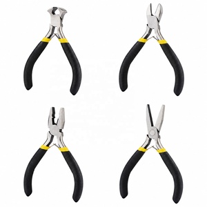High Quality Stainless Steel Jewelry <b>Pliers</b> <b>Set</b> 8 Piece Hand Tool Kit Needle Nose Wire Cutter Nose <b>Pliers</b> for DIY Repair BY ZUOL - Product Image 3