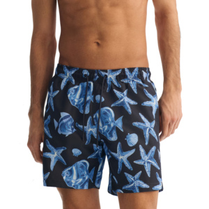 Shorts de bain mi-cuisses pour hommes - Séchage rapide, respirant, coupe-vent, 100 % polyester, tissu micro-cousu, fermeture à cordon, style décontracté - Product Image 2