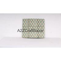 Poubelle élégante hexagonale pliable en carton de papier coton fait main, à ouverture supérieure, imprimée, pour usage intérieur/extérieur, rue, bureau, déchets