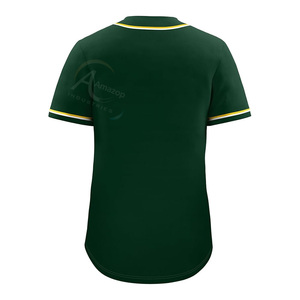 Custom Sublimation <b>Baseball</b> Jersey Polyester 150-180 GSM Printed Team Uniform Shirt OEM Bulk Supplier - Product Image 3