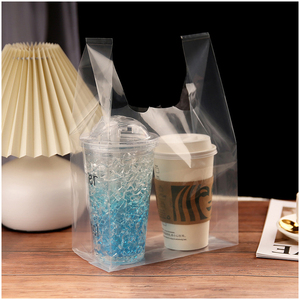 Wholesale Premium Custom <b>Biodegradable</b> Plastic Grocery Bags Compostable T-Shirt Bags For Supermarket Takeaway Food <b>Packaging</b> - Product Image 3