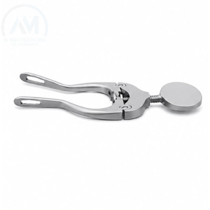 Instruments de soins vétérinaires Al Mida, rétracteur buccal en acier inoxydable, instrument chirurgical manuel pour souris et lapins, certifié CE - Product Image 1