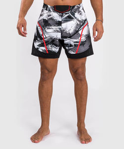 Shorts de Muay Thai et MMA noirs personnalisés avec logo, style urbain, pour fitness, gym, athlétisme, kick-boxing et combat – Vente en gros - Product Image 1