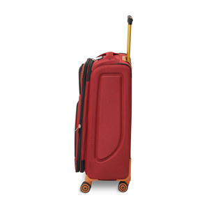Polyester Luggage Set 3-Piece 20 24 28 Inch Expandable Soft <b>Suitcase</b> with 4 <b>Wheels</b> Combination Lock Lightweight Travel Bag - Product Image 2