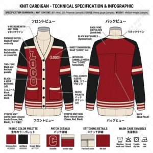 Custom Delta Sorority Winter Varsity sweater <b>Cardigan</b> DST Acrylic Knitted Women's Casual Greek Design Embroidery Logo Front - Product Image 4