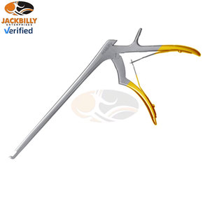 JACKBILLY Pinza Kerrison de Acero Inoxidable, Punzón de 40 Grados con Mordida Hacia Adelante, Tamaño de Mordida de 4mm, Placa Delgada para Uso Quirúrgico - Product Image 4