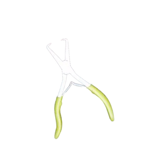 Nouveauté CLASTY INSTRUMENTS Kit de pinces à extensions de cheveux en acier inoxydable au design personnalisé, fabricant d'origine, outils réutilisables - Product Image 6