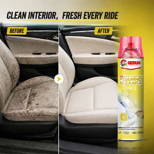 Getsun Detergente Schiumogeno Multiuso per <span class=keywords><strong>Interni</strong></span>, <span class=keywords><strong>Pulizia</strong></span> Profonda, Rimozione Macchie, Cruscotto, Tappezzeria, Spray Tutto in Uno - Product Image 1