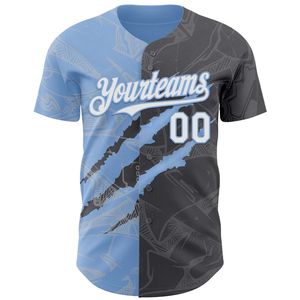 Maillot de baseball personnalisé en gros, 100 % coton biologique, col en V, séchage rapide, manches courtes, toutes saisons, antibactérien - Product Image 2