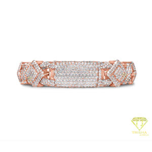 Men's High-End Designer Link Bracelet Featuring Premium Lab Grown Stone Detailing with Elegant Luxury Finish for Modern Fashion - Product Image 3
