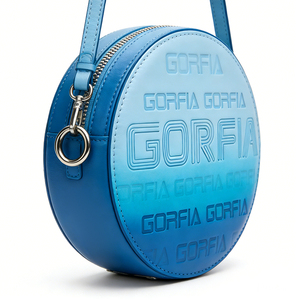 Sac à bandoulière de luxe pour femme, de créateur, avec logo gaufré et chaîne, en PU imperméable, sangle réglable - Product Image 2