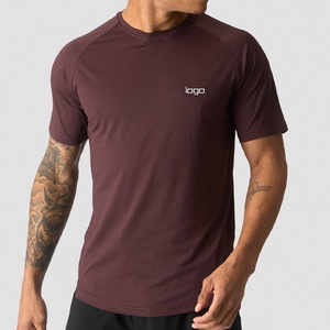 T-shirt de sport pour homme OEM Nofyan Ind Custom à séchage rapide, dos allongé, maille gaufrée, fentes latérales, pour entraînement et fitness - Product Image 4
