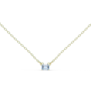 Pendentif en or jaune 14 carats avec émeraude et diamant rond cultivé en laboratoire pour femmes |   Vêtements de tous les jours |   Nouveau diamant cultivé - Product Image 1
