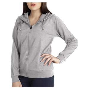 Sweat-shirts pour femmes de grande taille, en coton épais et doux, coupe décontractée confortable, streetwear décontracté pour tous les jours, pull-over OEM - Product Image 2